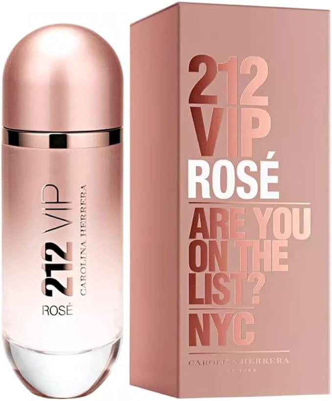 Melhor perfume feminino- 212 Vip rose Carolina Herrera