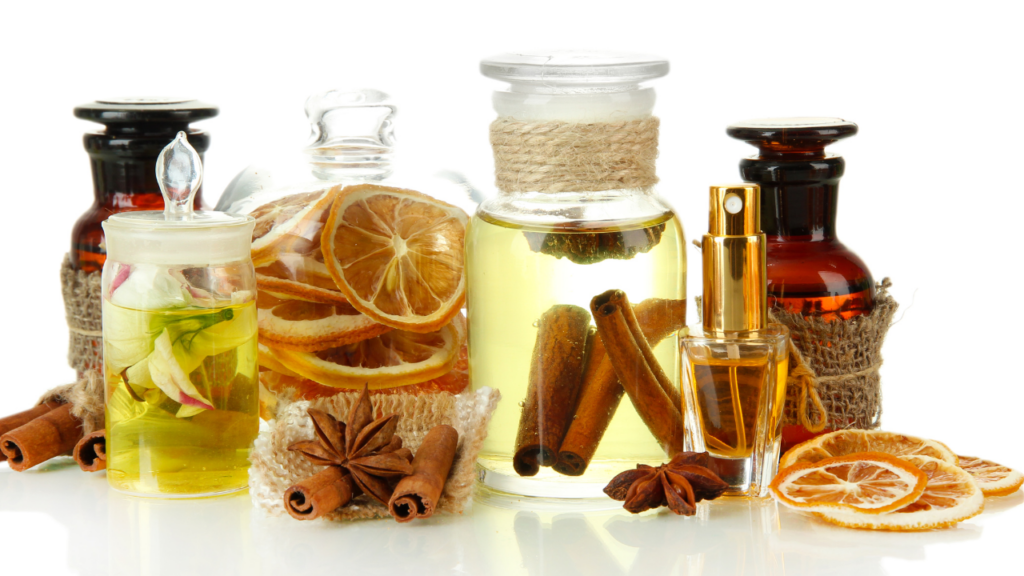 Ingredientes para fazer perfume caseiro